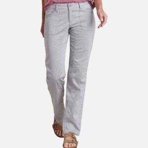 KUHL | 4 Regular | CABO Women’s Pant Sun Protection Linen Mid Rise 31" inseam